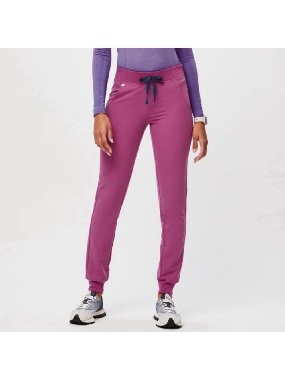 Figs Electric Orchid Zamora Jogger